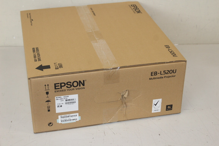 SALE OUT. Epson 3LCD WUXGA (1920 x 1200 pixels) Laser Projector EB-L520U, 5200 lumens, 16:10, White | Epson | EB-L520U | WUXGA (1920x1200) | Colour | 5200 ANSI lumens | Inkjet | White | A4 | DAMAGED PACKAGING, REFURBISHED | Lamp warranty 12 month(s)