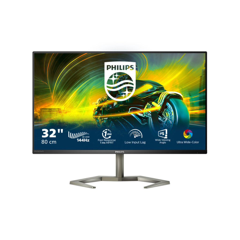 Philips | Gaming Monitor | 32M1N5800A/00 | 31.5 " | IPS | UHD | 16:9 | Warranty  month(s) | 1 ms | 500 cd/m² | Black | HDMI ports quantity 2 | 144 Hz