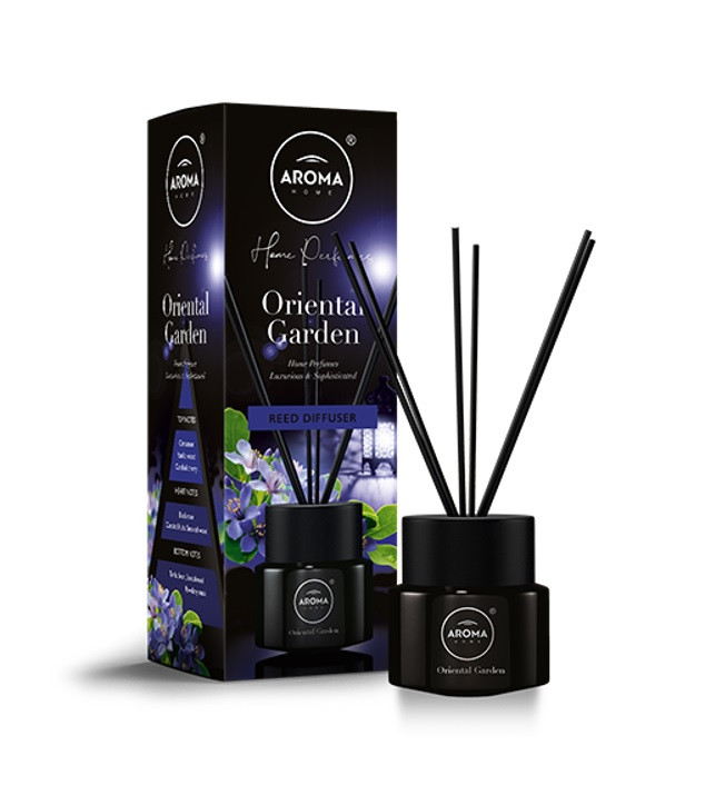 Kodulõhnastaja Aroma home, Black Series, lõhnapulgad, Oriental Garden, 100 ml