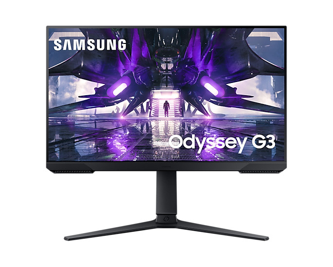 Samsung | Gaming Monitor | LS24AG320NUXEN | 24 " | VA | FHD | 1920 x 1080 | 16:9 | Warranty  month(s) | 1 ms | 250 cd/m² | Black | HDMI ports quantity 1 | 165 Hz