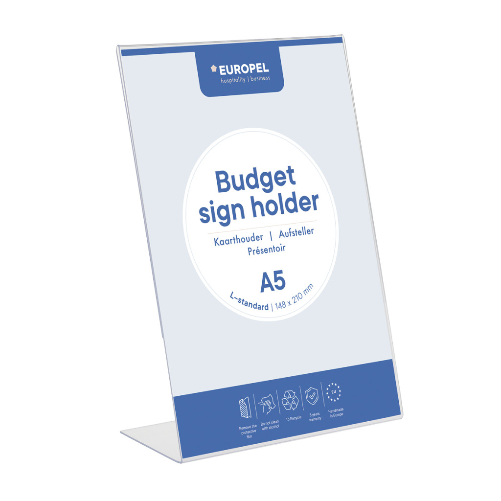 Infolehe alus  Europel Budget L-standard A5