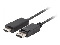 LANBERG Cable DP M v1.1->HDMI M 1.8m