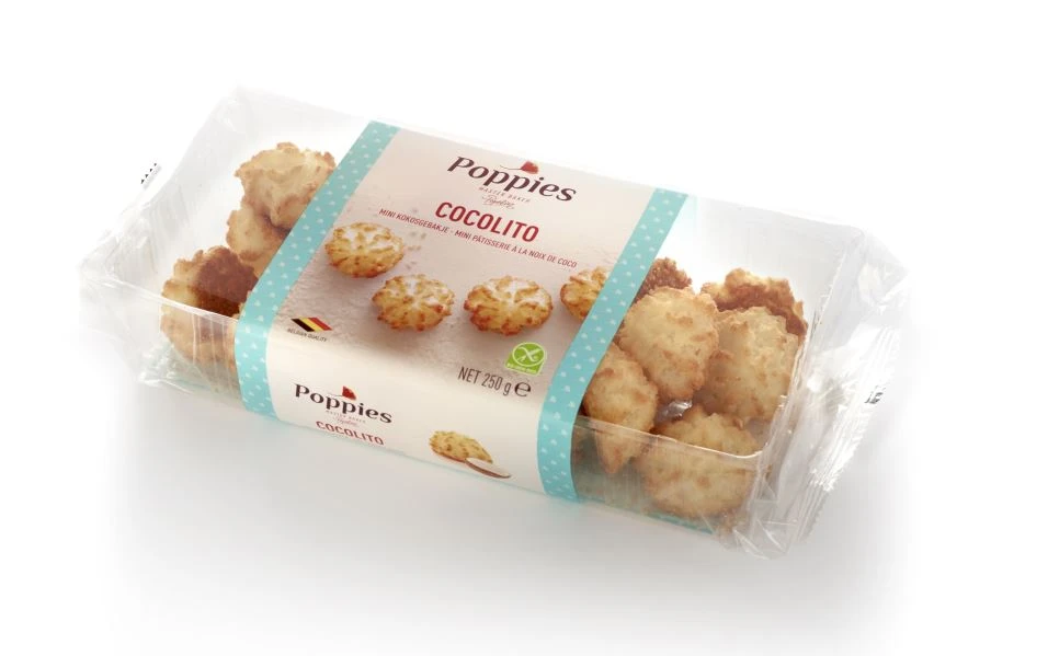 Kookosekupsised POPPIES Cocolito, 250 g