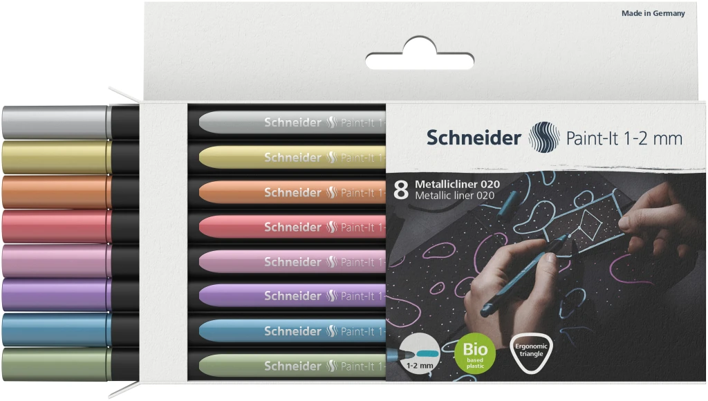 Tekstiilimarker  Paint It, 8 värvi