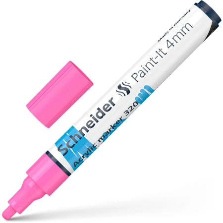 Akrüülmarker SCHNEIDER Paint-it 320, 4mm, roosa