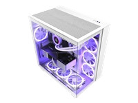 NZXT PC case H9 Flow window white