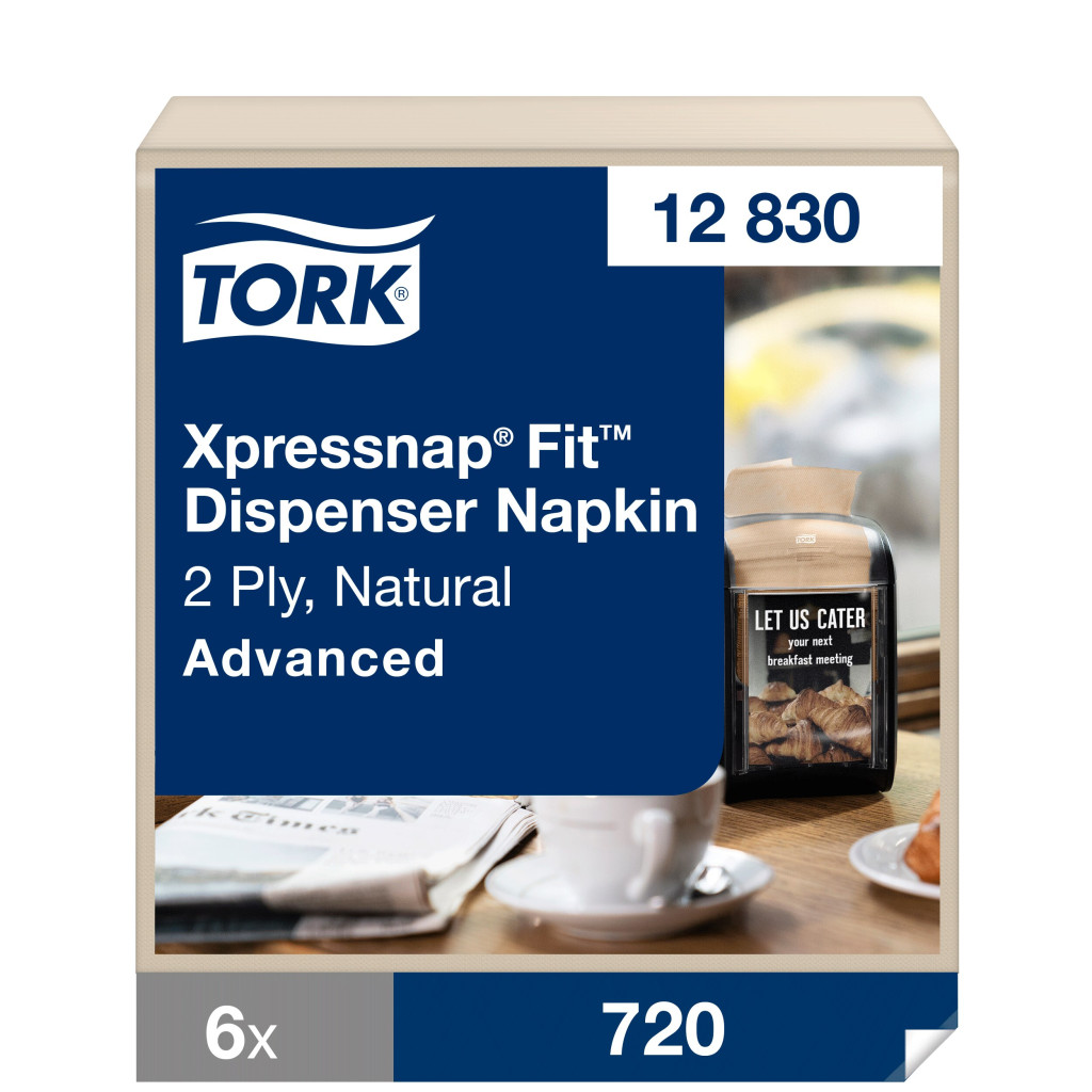 Salvrätik jaoturile Tork Xpressnap® Fit™ N14,loodusvalge 12830