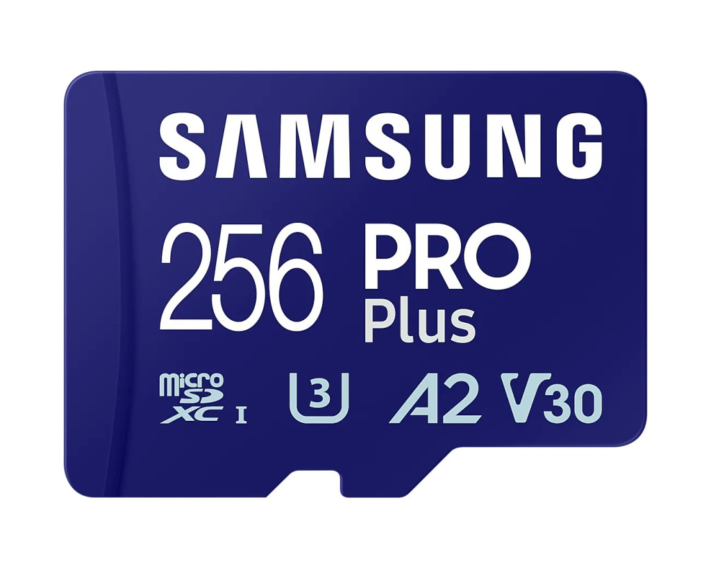 Samsung | microSD Card | Pro Plus | 256 GB | MicroSDXC | Flash memory class 10