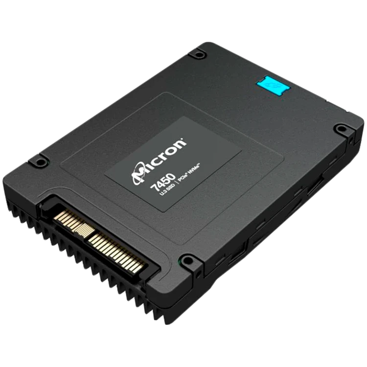 Micron 7450 PRO 7680GB NVMe U.3 (7mm) Non-SED Enterprise SSD [Single Pack]