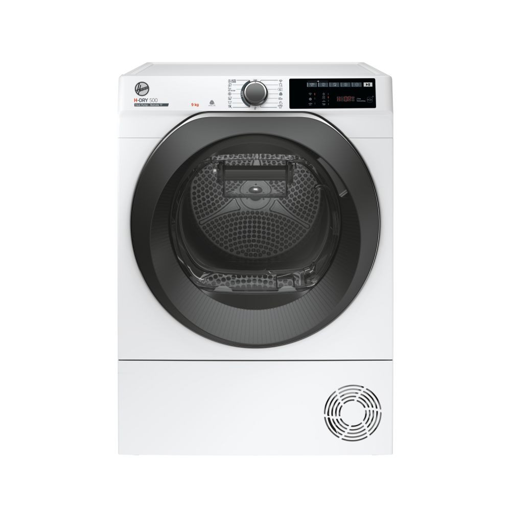 Hoover Dryer Machine NDE H9A2TSBEXS-S Energy efficiency class A++ Front loading 9 kg Depth 58.5 cm Wi-Fi White
