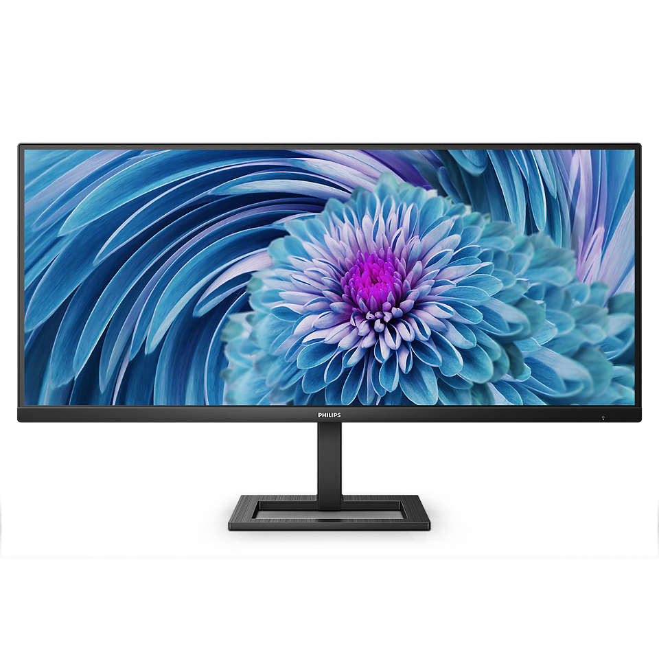 Philips | Monitor | 346E2LAE | 34 " | VA | WQHD | 21:9 | 100 Hz | 4 ms | 3440 x 1440 | 300 cd/m² | HDMI ports quantity 1