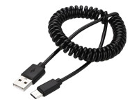 GEMBIRD Coiled USB Type-C cable 1.8 m
