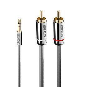 Lindy 35335 audiokaabel 3 m 3.5mm 2 x RCA Söehall