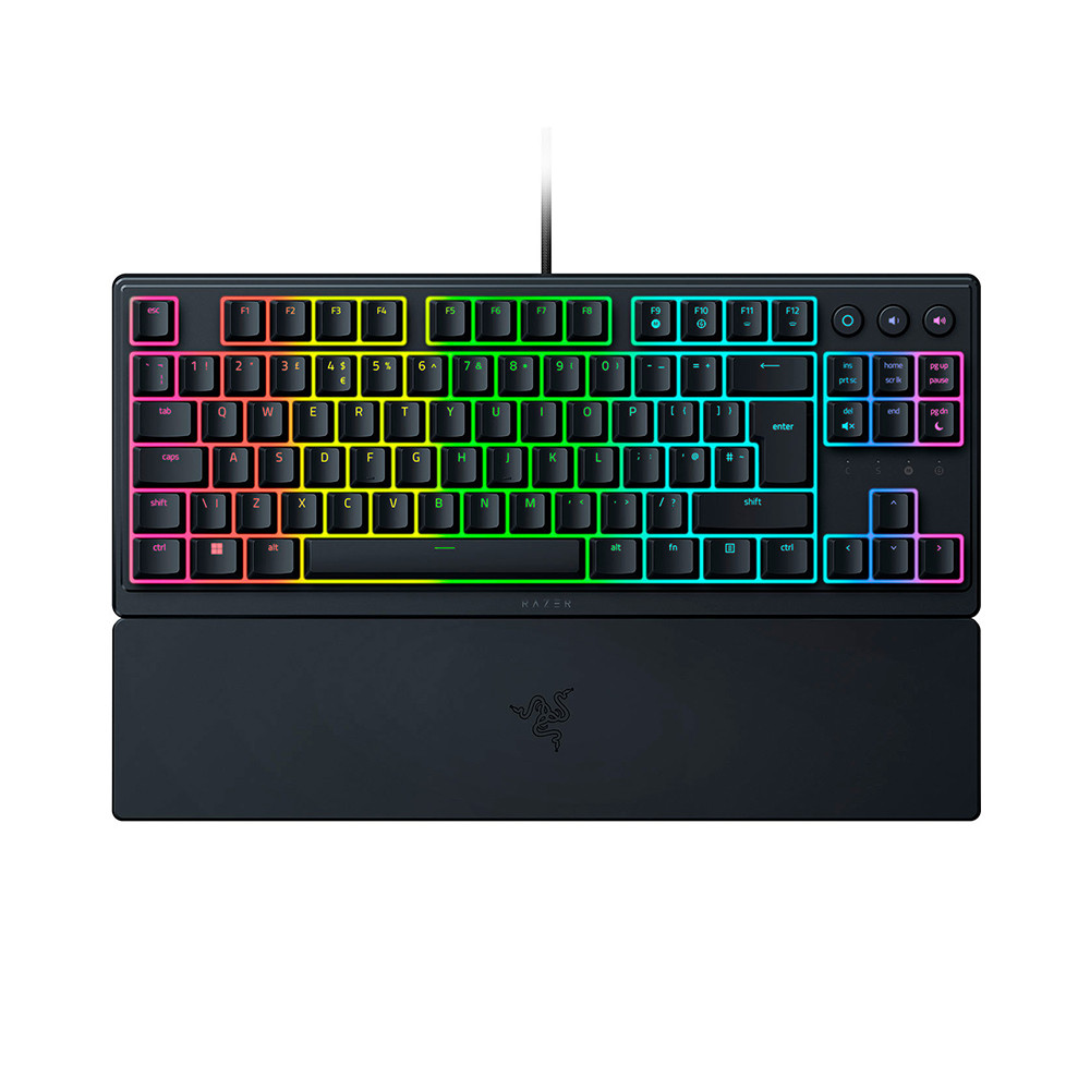 Razer | Ornata V3 Tenkeyless | Gaming Keyboard | Wired | Russian | Black