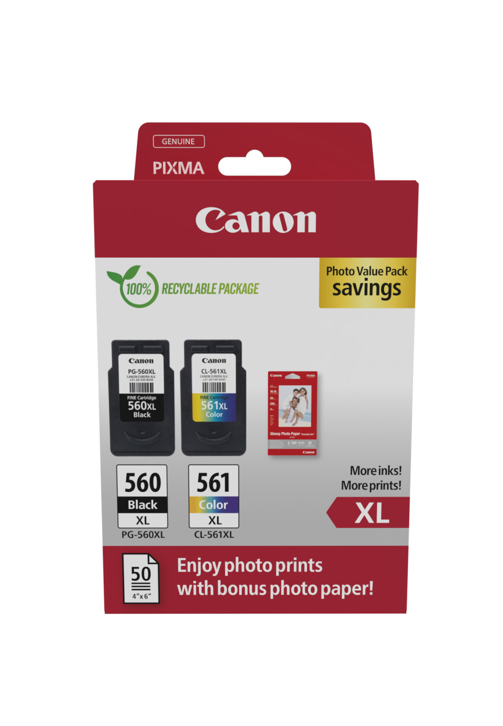 CANON CRG PG-560XL/CL-561XL Ink Crtg