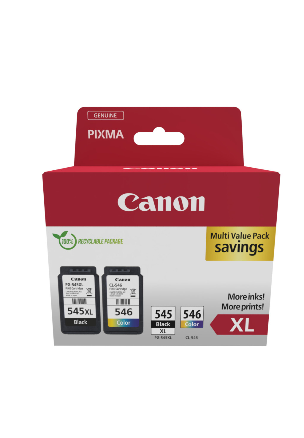 CANON PG-545XL/CL-546XLPHOTO Ink Crtg