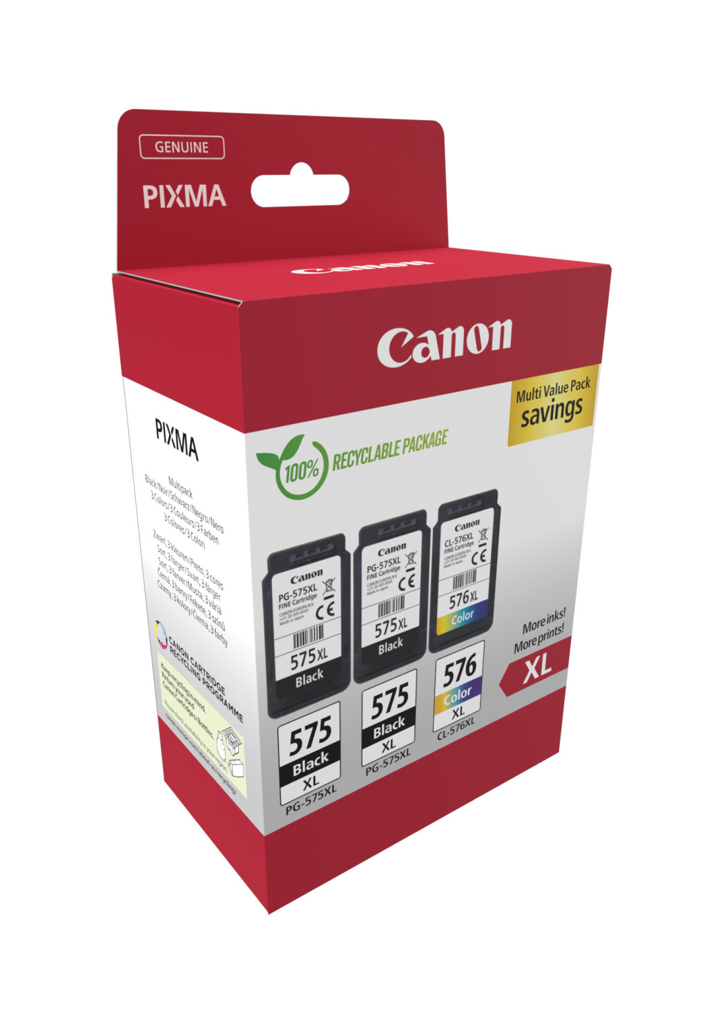 CANON PG-575XLx2/CL-576XL Ink Cartridge