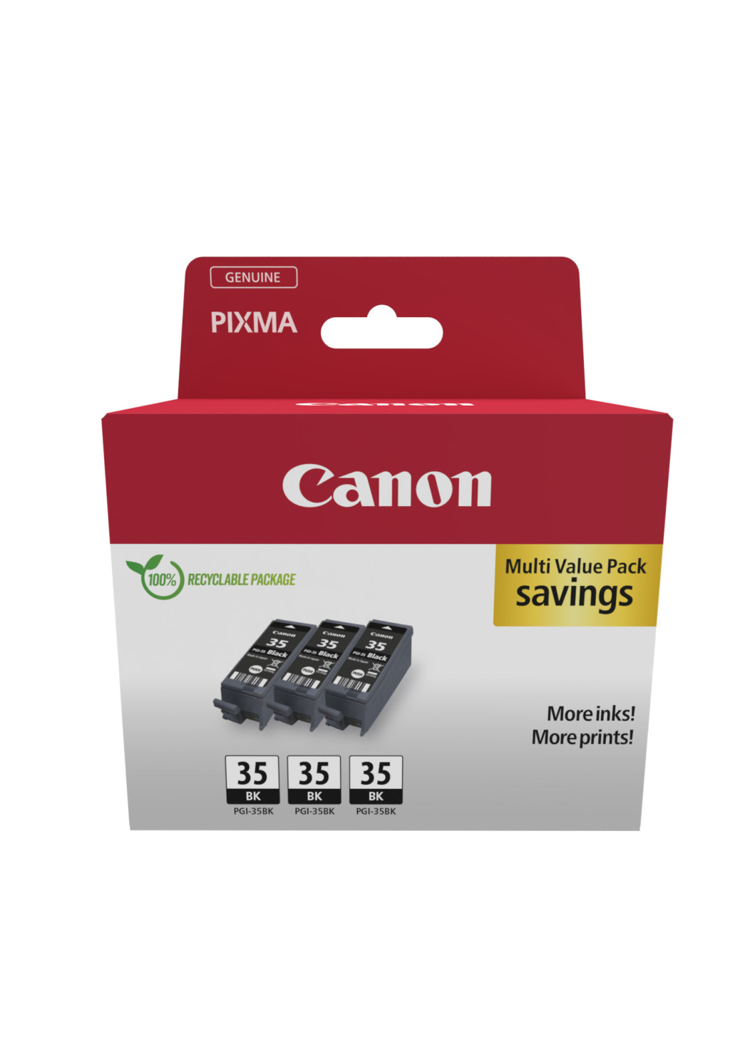 Canon 1509B028 tindikassett 3 tk Originaal Must