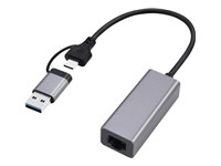 GEMBIRD USB 3.1 + type-C Gigabit adapter