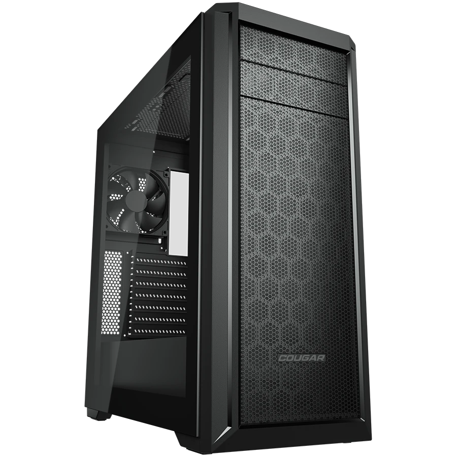 COUGAR MX330-G PRO PC Case, Mid Tower, Black