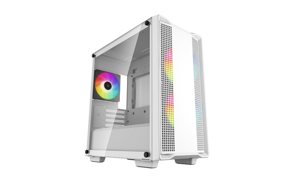 Deepcool | ARGB Micro-ATX CASE | CC360 | White | Mini-ITX / Micro-ATX | Power supply included No | ATX PS2 （maximum length: 160mm）