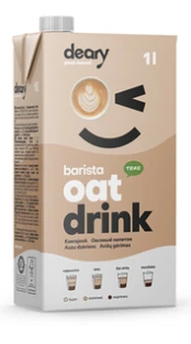 Kaerajook Tere DEARY Barista 1,0L (kogus 2 tükki)