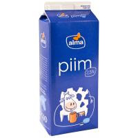 Piim ALMA  2,5% 1,5L pure (kogus 2 tükki)