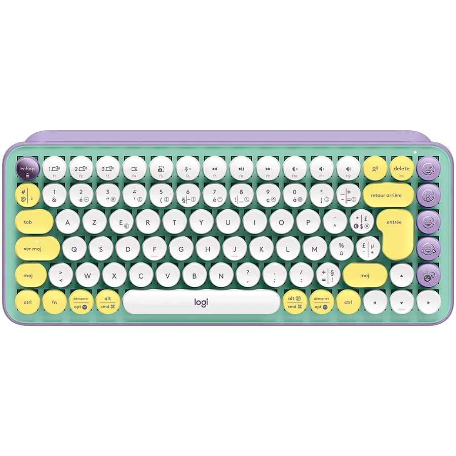 LOGITECH POP Keys Bluetooth Mechanical Keyboard - DAYDREAM_MINT - NORDIC
