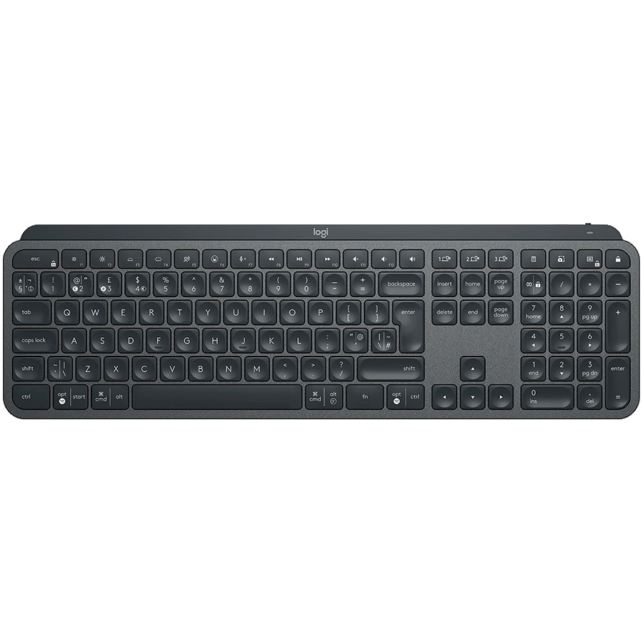 LOGITECH MX Keys Bluetooth Illuminated Keyboard - GRAPHITE- US INT'L - B2B