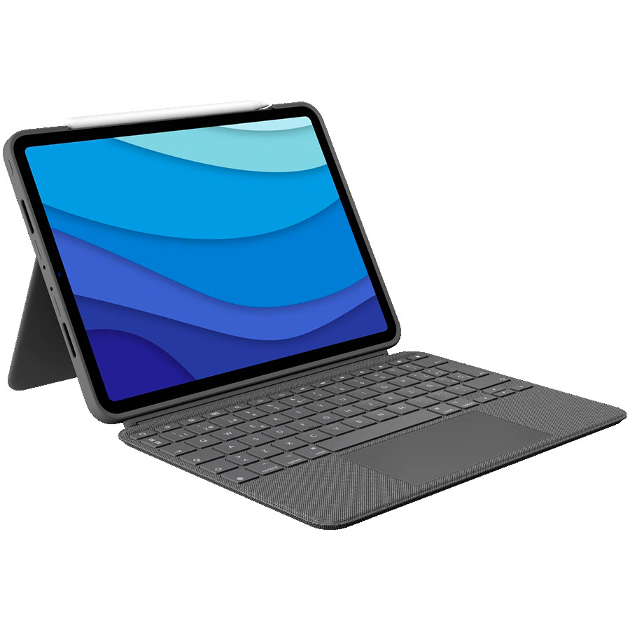 LOGITECH Combo Touch for iPad Air (4th & 5th gen) - GREY - NORDIC