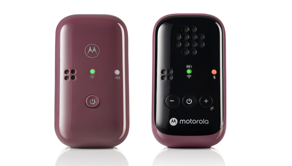 Motorola | Crystal-clear HD sound; 10 hours of battery life; The portable, magnetic design powers off the units automatically | Travel Audio Baby Monitor | PIP12 | Burgundy