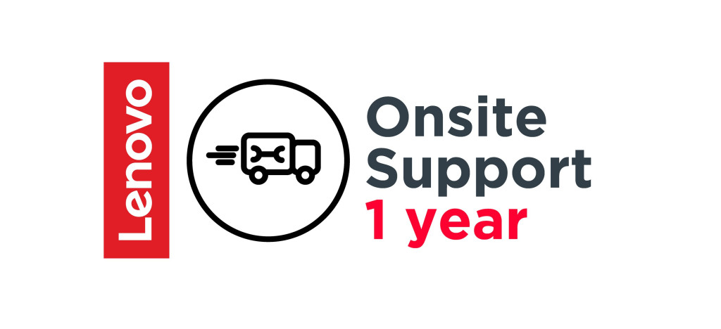 Lenovo 1 Year Onsite Support (Add-On) 1 litsents(i) 1 aasta(t)