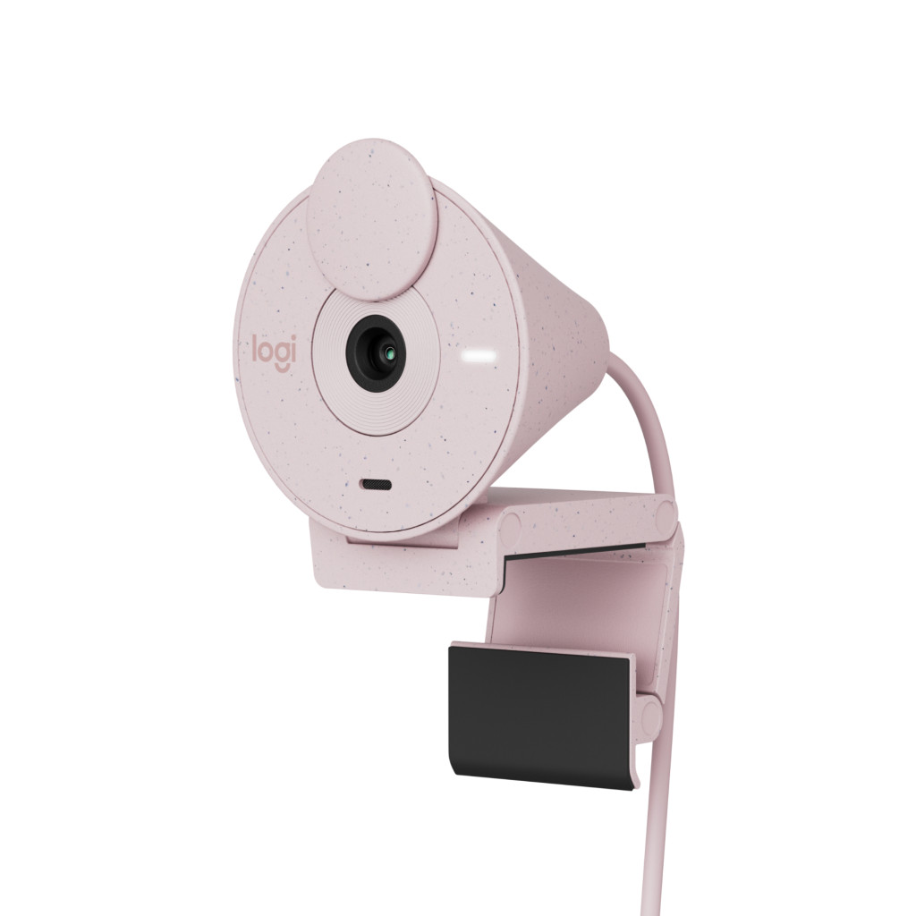 Logitech Brio 300 veebikaamera 2 MP 1920 x 1080 pikslit USB-C Roosa