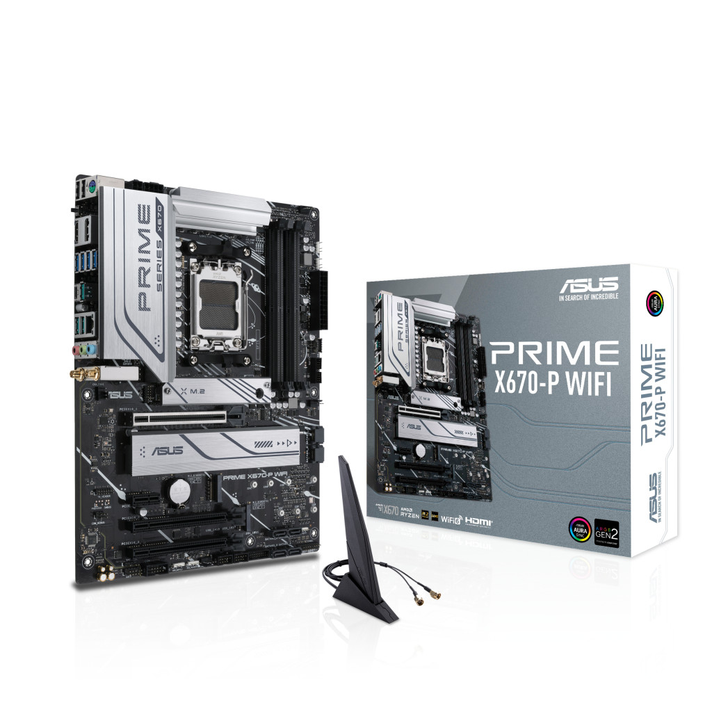 ASUS PRIME X670-P WIFI AMD X670 Protsessoripesa AM5 ATX