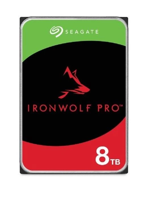 Seagate IronWolf Pro ST8000NT001 sisemine kõvaketas 8 TB 7200 RPM 256 MB 3.5" Jada ATA III