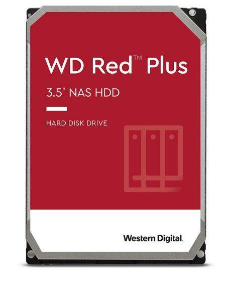HDD|WESTERN DIGITAL|Red Plus|4TB|SATA|256 MB|5400 rpm|3,5"|WD40EFPX