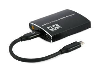 I/O ADAPTER USB-C TO HDMI/DUAL A-CM-HDMIF2-01 GEMBIRD