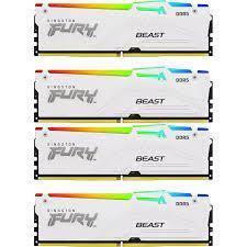 Kingston Technology FURY Beast RGB mälumoodul 128 GB 4 x 32 GB DDR5