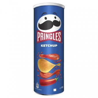 Kartulikrõpsud  PRINGLES Ketchup,165g (kogus 2 tükki)