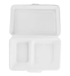 2-osaline einekarp VEGWARE, 23*15cm, suhkruroost, 50tk.