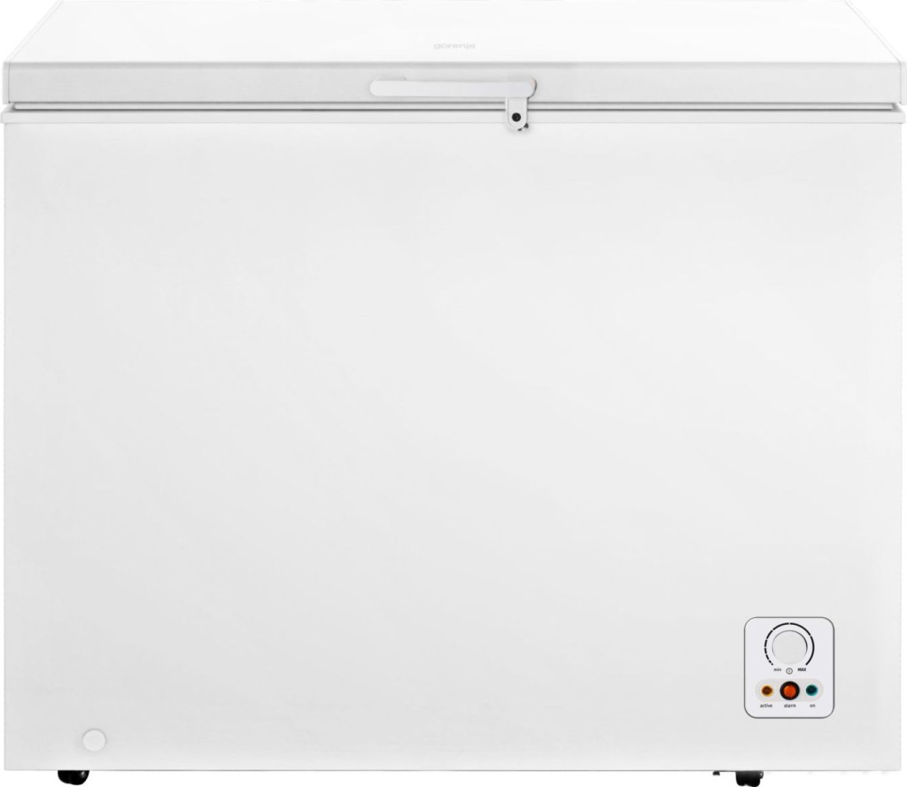 Gorenje Freezer FH25FPW Energy efficiency class F, Chest, Free standing, Height 84.7 cm, Total net capacity 248 L, White