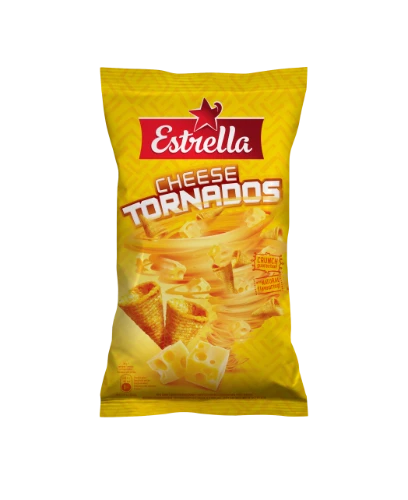 Maisisnäkk ESTRELLA juustuga 110g (kogus 2 tükki)