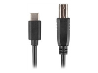 LANBERG Cable USB-C->USB-B 2.0 1.8m