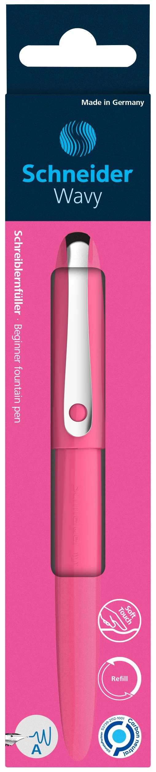 Täitesulepea Schneider Wavy A Wallet pink
