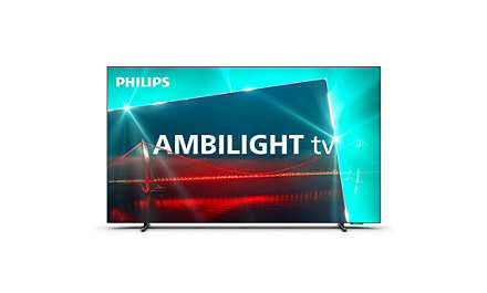 Philips | 4K UHD OLED Android TV | 55OLED718/12 | 55" (139cm) | Smart TV | Google TV | 4K UHD LED