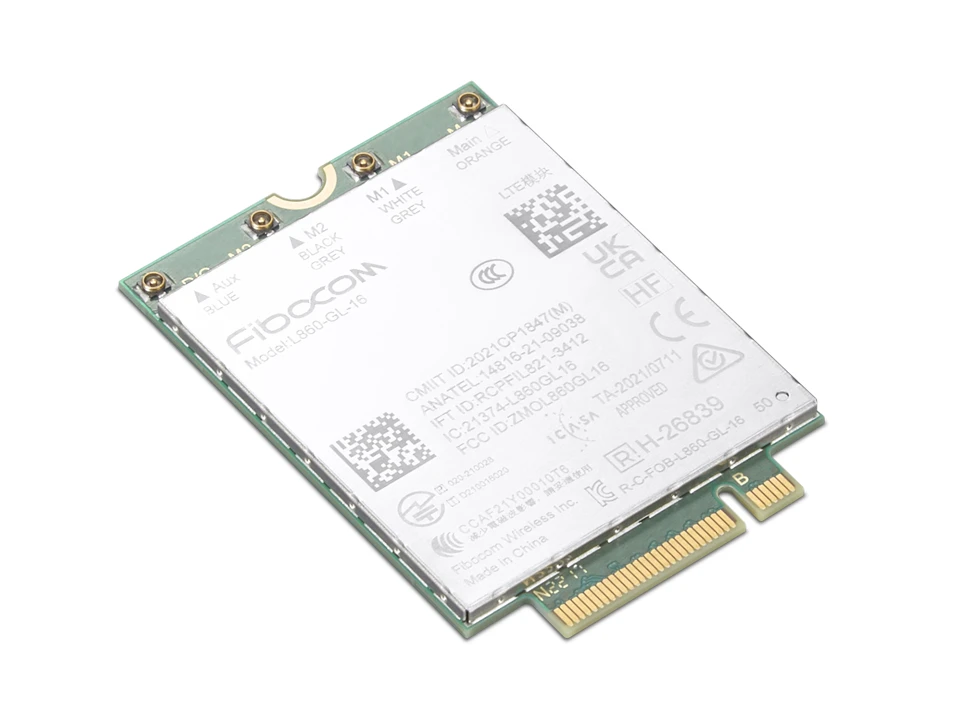Lenovo 4XC1M72795 võrgukaart Sisemine WWAN 1000 Mbit/s