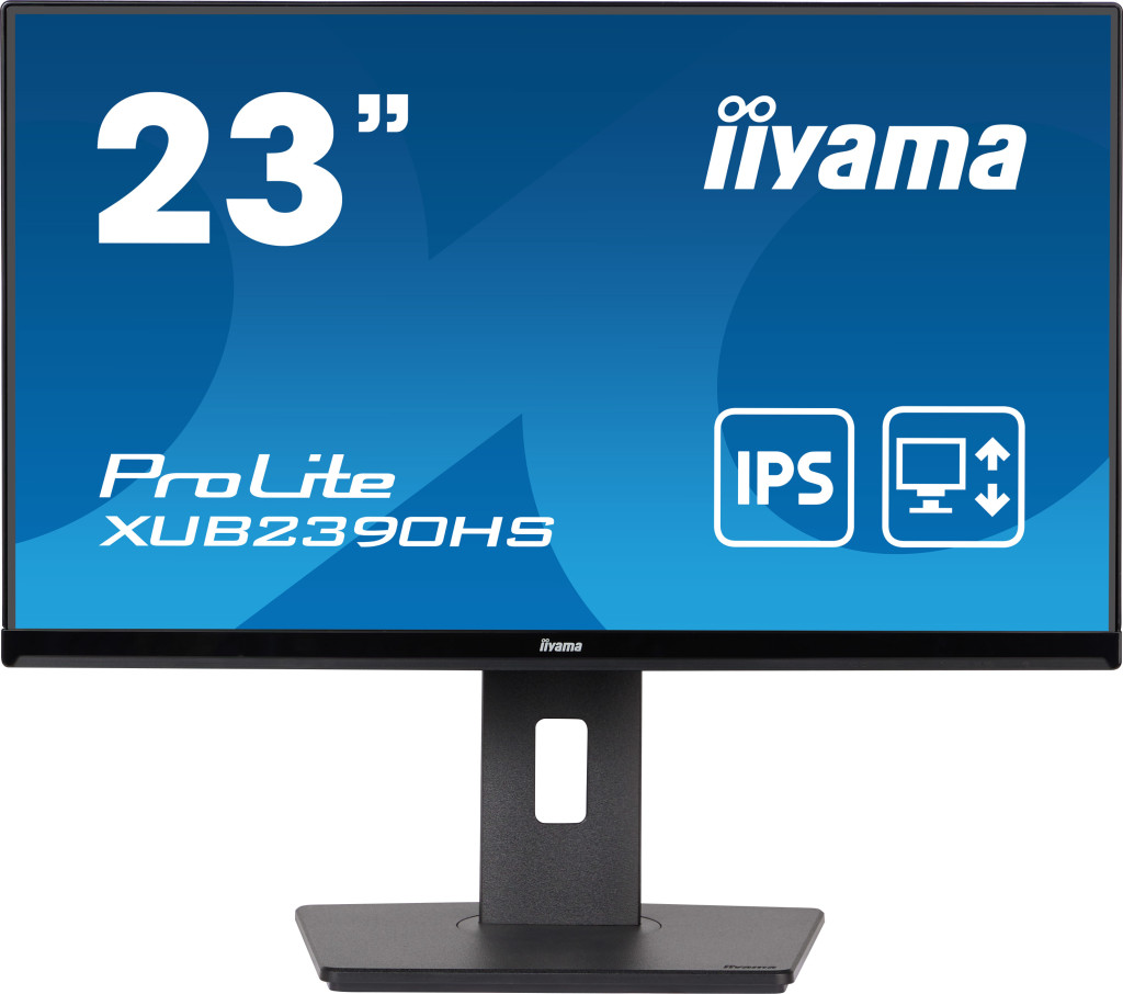 iiyama ProLite XUB2390HS-B5 LED display 58,4 cm (23") 1920 x 1080 pikslit Full HD Must