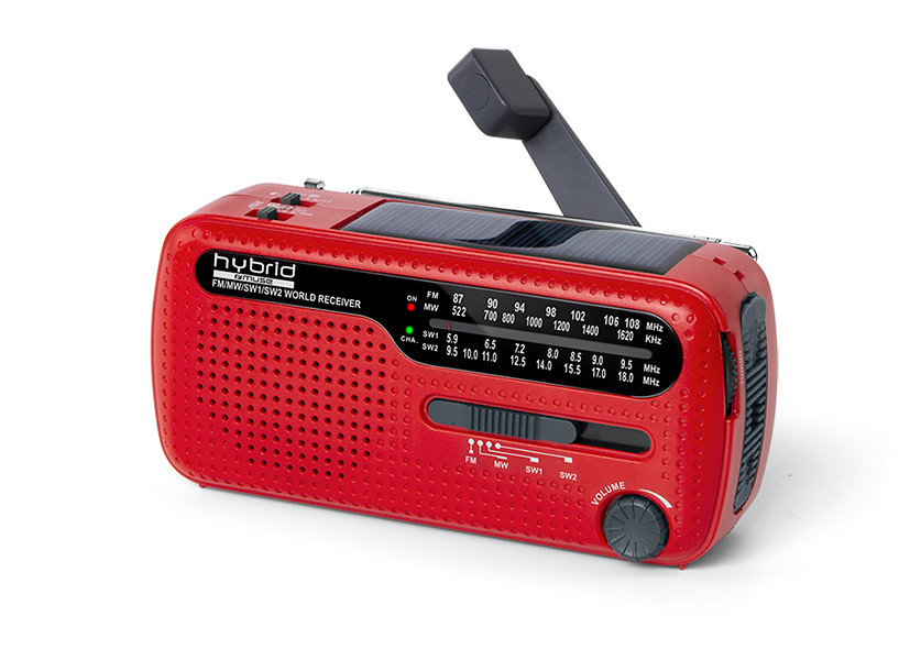 Muse | Self-Powered Radio | MH-07RED | Red