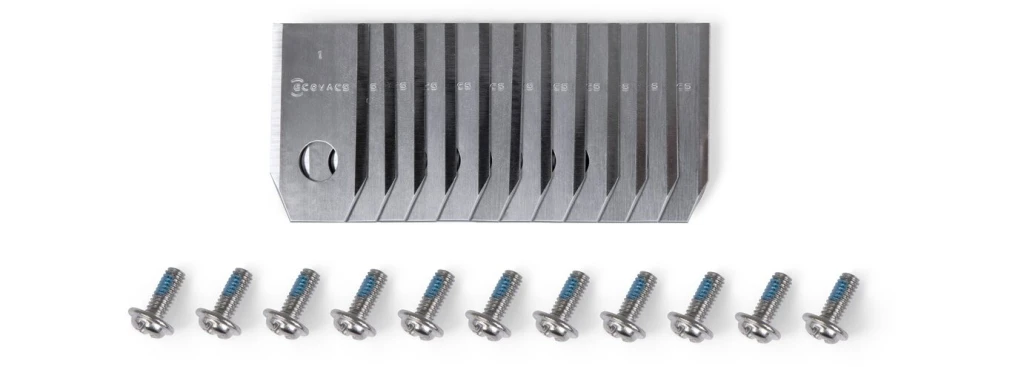 Ecovacs | GOAT GOAT Blade Kit MBK120001 For Ecovacs GOAT G1 ​​Robotic Lawnmower, Blade with screw, 12 pcs