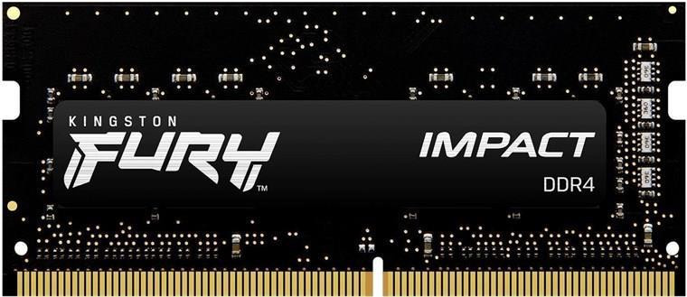 Kingston Technology FURY Impact mälumoodul 8 GB 1 x 8 GB DDR4